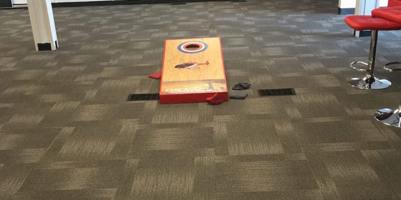 Indoor cornhole